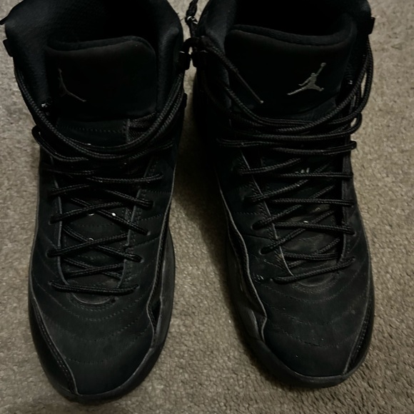 🧠🧠🧠Nike Jordan 12 Black Rush Pink - Picture 5 of 7